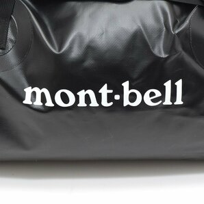 ◆462120 mont-bell モンベル ボストンバッグ ロールトップ防水ダッフルバッグ メンズ ブラックの画像6