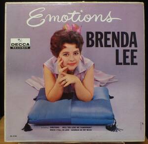 【FS179】BRENDA LEE「Emotions」, 61 US mono Original　★カントリー