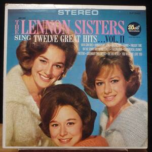 【SR882】THE LENNON SISTERS「Sing Twelve Great Hits . . . Vol. II」, 65 US Original　★姉妹グループ/ボーカル