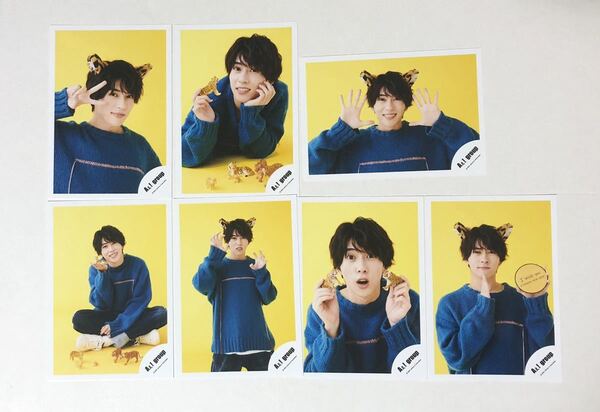 Aぇ!group 末澤誠也 グリーティングフォト 公式写真