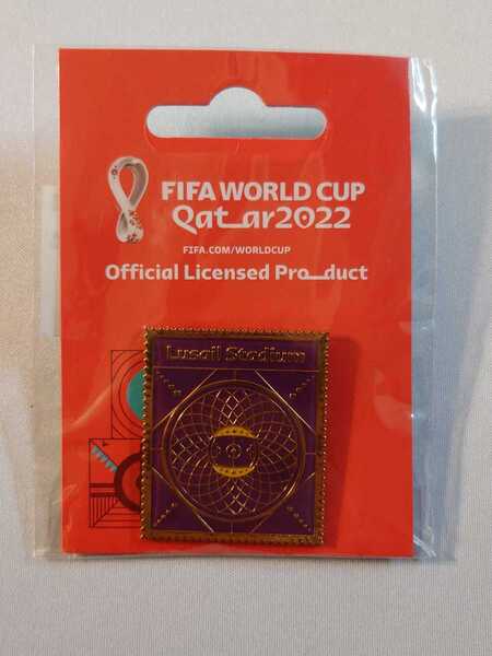 FIFA ワールドカップ 2022 カタール ルサイル・スタジアム 国立競技場 ピンバッジ ピンバッチ ピンズ グッズ アルゼンチン フランス 決勝