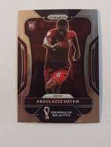 ABDULAZIZ HATEM #185 PANINI PRIZM FIFA WORLD CUP QATAR 2022 カード アブドゥラジズ・ハーティム ワールドカップ カタール RC_画像1