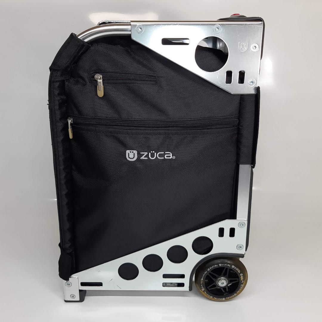 人気激安) ZUCA pro travel silver black キャリーバッグ