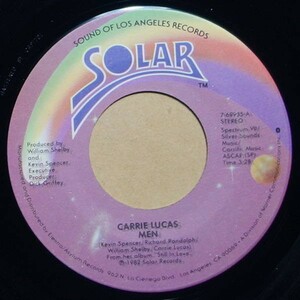 Soul/Disco◆USオリジ◆Carrie Lucas - Men / I Just Can't Do It Without Your Love◆Still In Love◆7inch/7インチ/試聴/超音波洗浄