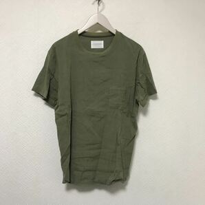 本物アーバンリサーチドアーズURBANRESEARCHDOORS麻リネンレーヨンストレッチ半袖シャツTシャツメンズアメカジミリタリーサーフカーキM38