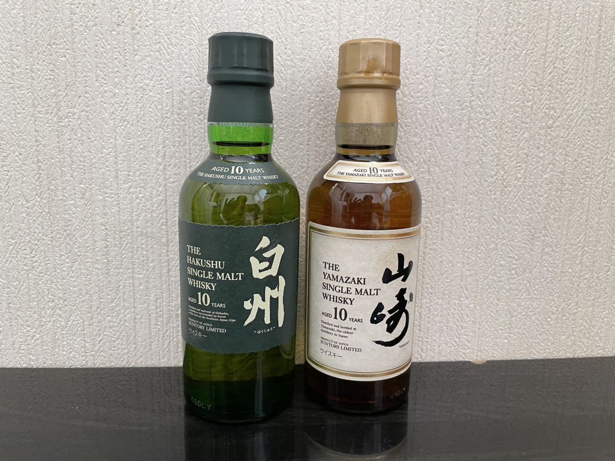 ヤフオク! -「白州 10年 180ml」の落札相場・落札価格