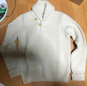 ワコマリア　ショールカラーセーター　日本製