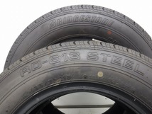 195-70R15 106/104L 9.5分山 ブリヂストン RD-613 2021年製 中古タイヤ【2本セット】送料無料(AM15-5408）_画像4