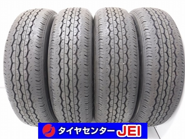 超熱 新車外し 107/105 195/80R15 4本 キャラバン純正タイヤ タイヤ