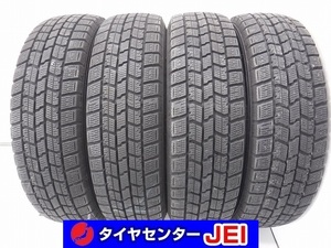 155-65R14 8.5分山 グッドイヤーアイスナビ7 2017年製 中古スタッドレスタイヤ【4本セット】送料無料(AS14-2373）