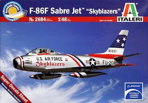 ●蔵出し！　イタレリ　2684　1/48 F-86F セイバー スカイブレザーズ　＃２