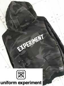 希少サイズ4 SALE！売り切り！UNIFORM EXPERIMENT CAMOUFLAGE LOGO HOODIE ユニフォームエクスペリメント パーカー soph UE 迷彩　カモフラ