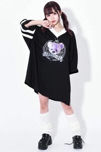 TRAVAS TOKYO 熊 クマ bear emblem Tシャツ ワンピース 新品未開封 REFLEM civarize