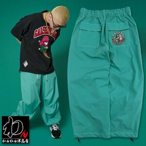 ガルフィー カラフルパンツ XL GALFY 122009 Emerald エメラルドグリーン（80）