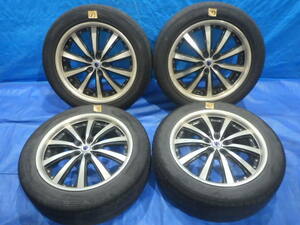 38 CX-7 ER3P 前期 19年 社外 L3 タイヤ アルミホイール 4本 225/55R19 99V STEINER製