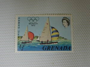  foreign stamp unused single one-side g Rena da stamp ②myumhen Olympic 