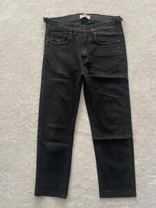 ACNE size48 JONES BLACK black jeans pants black Denim Acne Jones black 