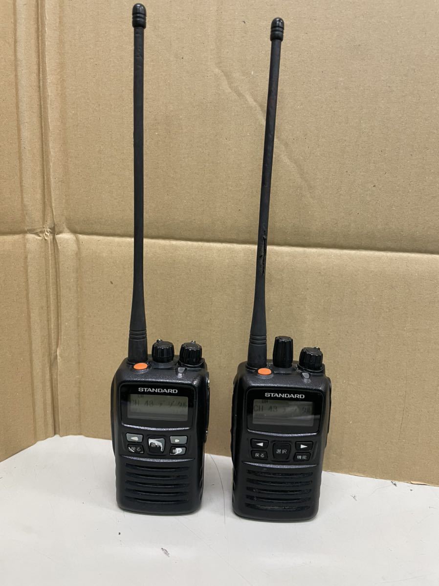 STANDARD・充電器付2台セット】デジタル簡易無線機VXD450U | www