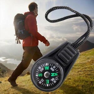 [ новый товар ]Zipper Pull Mini compass карман компас альпинизм уличный кемпинг высокий King 
