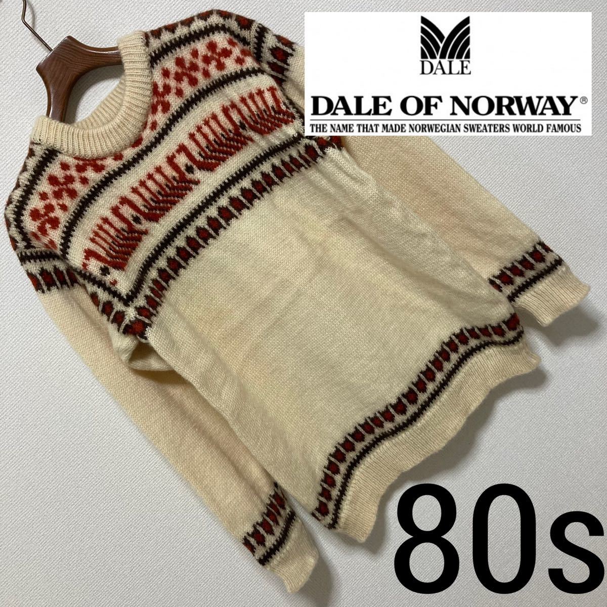 美品】DALE OF NORWAY(ダーレオブノルウェー)ノルディックセーター