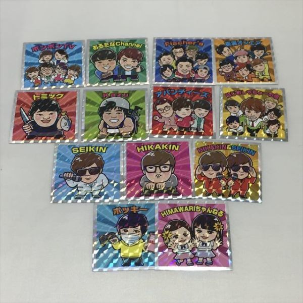 ヤフオク! -「ユーチューバー」(ビックリマン) (ステッカー)の落札相場 ...