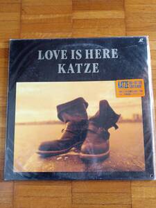 KATZE/ /1990〜1991TOUR/TELN-38016新品未開封送料込み[カッツェ] LOVE IS HERE