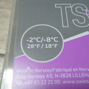 新品 ●SWIX TS7B -2℃～-8℃ 40ｇ●フッ素フリー レーシングワックス ●  2023の画像3