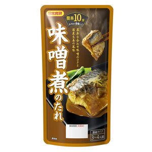 味噌煮のたれ 110g フライパン10分 サバのみそ煮 濃厚な合わせ味噌のコク 日本食研/8475ｘ７袋セット/卸