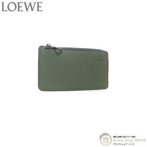 ロエベ （LOEWE） アナグラム コイン＆カードホルダー カードケース コインケース 小銭入れ C660Z40X05 Dark Sage（新品）