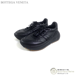  Bottega Veneta (BOTTEGA VENETA) Speedster кожа спортивные туфли low cut обувь #36.5 обувь 565646 черный ( не использовался товар ) б/у 