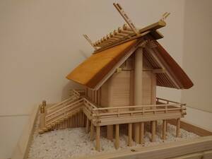 神明造り神社(模型)