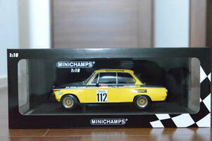 絶版希少限定モデル！ MC 1/18 BMW 2002 #112 GS TUNING WINNER ADAC DRM 1972 500pcs! 新品保管品マルニ DTM