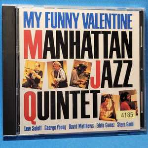 マンハッタン・ジャズ・クインテット / マイ・ファニー・バレンタイン ★ Manhattan Jazz Quintet / MY FUNNY VALENTINE★rental盤