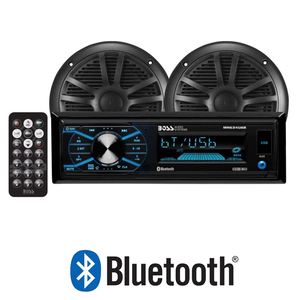 [ immediate payment ]BOSS Bluetooth marine deck 6.5 -inch waterproof speaker marine jet ship boat buggy trike control number [UH0515]