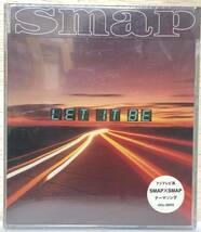 □□1/CD【11786】-【未開封】 SMAP*「Let It Be」レット・イット・ビー/フジテレビ系『SMAP×SMAP』のテーマソング_画像1