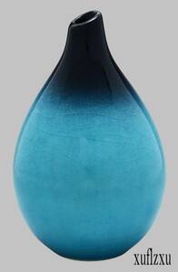 シンプルデザイン　鮮やかなカラー　美濃焼 東山窯　おしゃれ 高級感溢れる 花瓶 花器 陶器