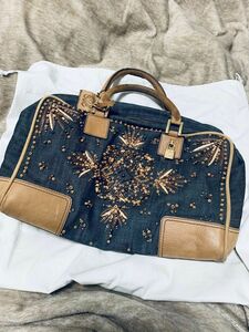 LOEWE ロエベ★デニム素材アマソナUSED 限定モデル