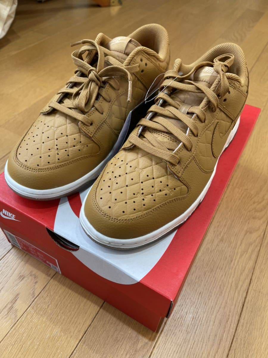 Nike WMNS Dunk Low Wheat and Gum Light Brown 28.5cm DX3374-700