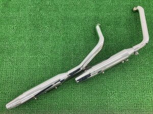 FLSTC1580 マフラー 65682-07 ハーレー 純正 中古 バイク 部品 コケキズ無し 凹み無し コンディション良好 品薄 車検 Genuine