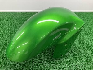 ZX-14R フロントフェンダー 緑M 35004-0131 カワサキ 純正 中古 バイク 部品 ZX1400C 割れ欠け無し 品薄 希少品 車検 Genuine