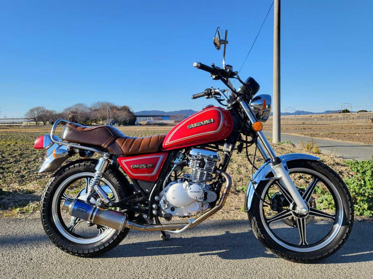 ヤフオク! -「gn125h マフラー」(自動車、オートバイ) の落札相場