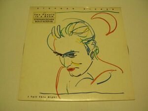 ●French Pop ROCK New Wave LP●Stephan Eicher/ I Tell This Night
