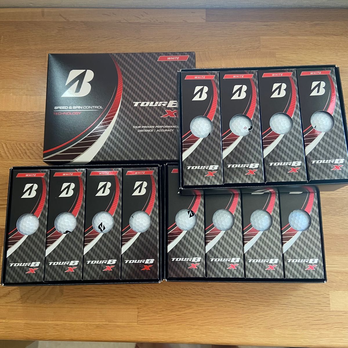 2022 ブリヂストン TOUR B X パールホワイト 2ダース (24個) 新品 ...