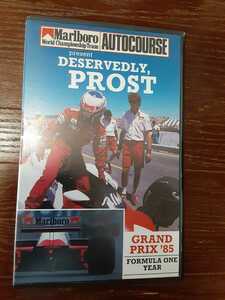 F1 video 1985 year compilation overseas edition VHS ( reproduction has confirmed )