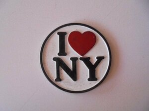 ビンテージ　マグネット I love NY.