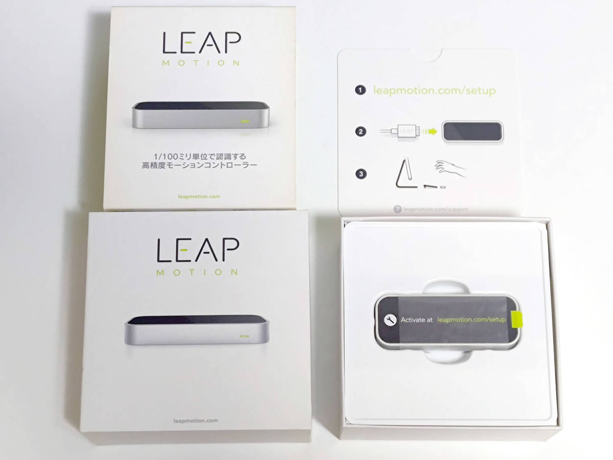 新品 Leap Motion controller＆Bundle セット PC/タブレット PC周辺