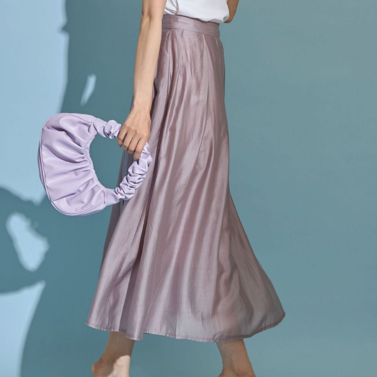 アメリヴィンテージ Ameri VINTAGE 21AW ANDREA ABSTRACT PAINT SKIRT