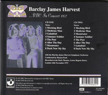 BARCLAY JAMES HARVEST / BBC IN CONCERT 1972 (2CD) EMIが潰れたため廃盤貴重品!_画像2