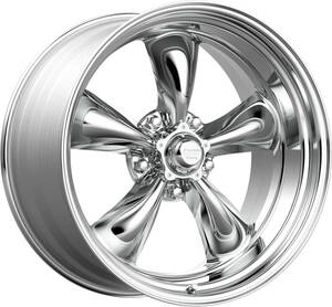 新品！American Racing VN515 TORQ THRUST II 1PC 5H PCD120.65 18x10+6 POLISHED 深リム USDM