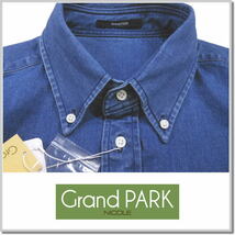 グランドパーク Grand PARK NICOLE ボタンダウンシャツ 3169-8001-92(DENIM)-48(L) 長袖シャツ_画像2